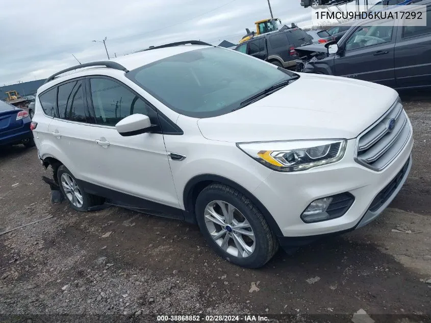 1FMCU9HD6KUA17292 2019 Ford Escape Sel