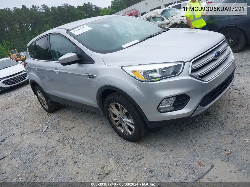 2019 Ford Escape Se VIN: 1FMCU9GD6KUA97291 Lot: 39367249