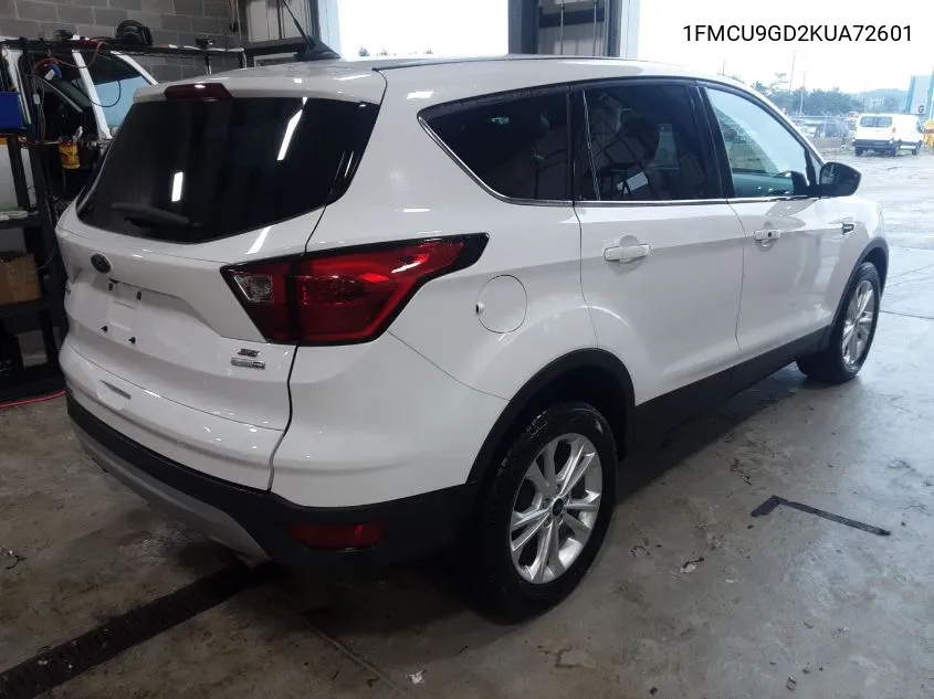 2019 Ford Escape Se VIN: 1FMCU9GD2KUA72601 Lot: 40408154