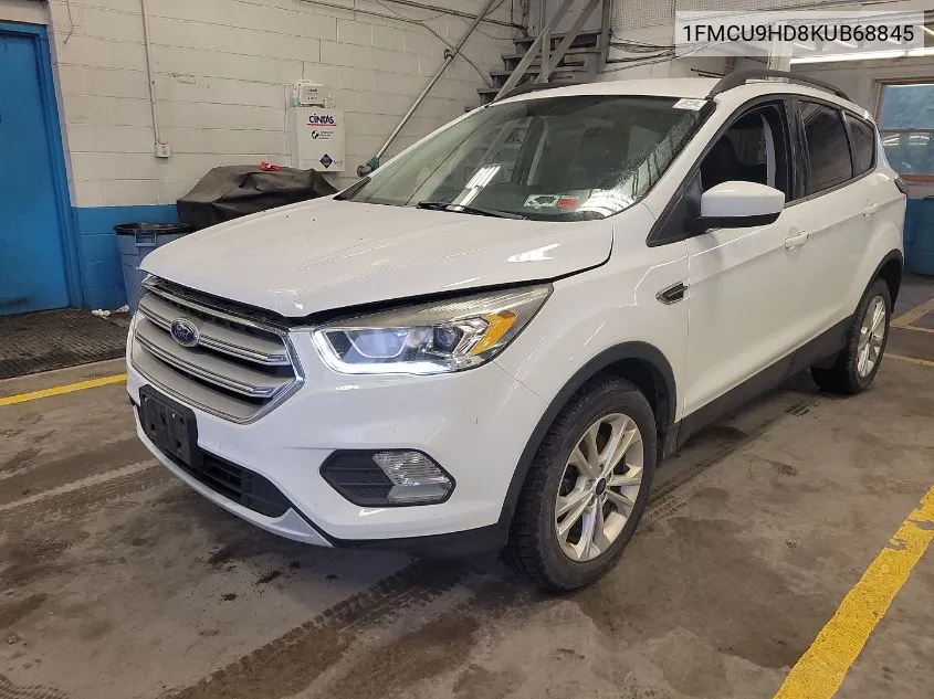 2019 Ford Escape Sel VIN: 1FMCU9HD8KUB68845 Lot: 40556179