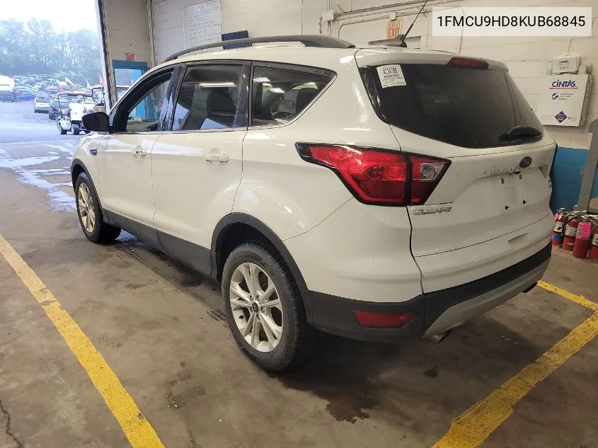 2019 Ford Escape Sel VIN: 1FMCU9HD8KUB68845 Lot: 40556179