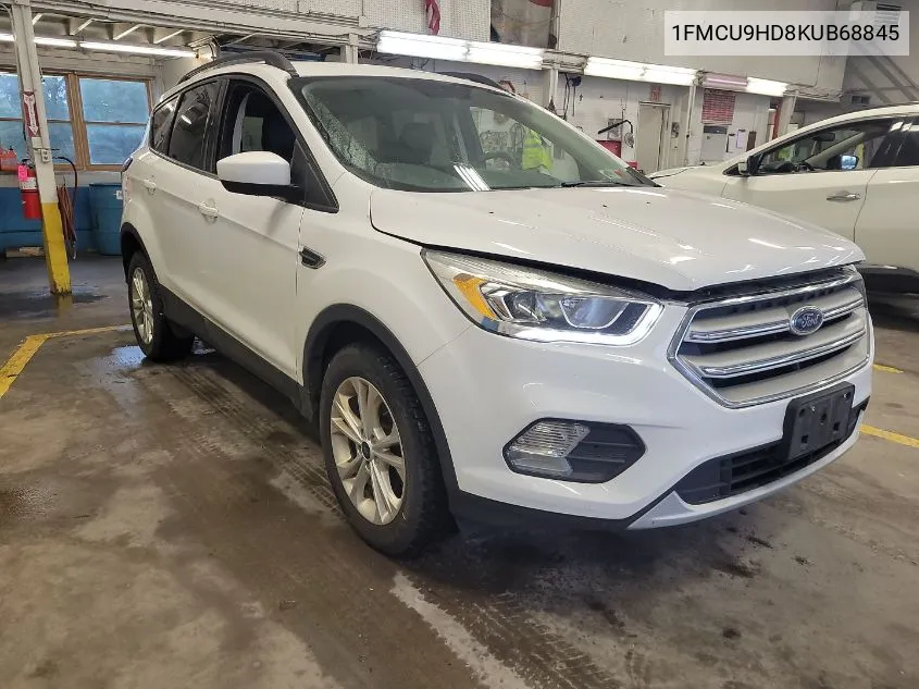 2019 Ford Escape Sel VIN: 1FMCU9HD8KUB68845 Lot: 40556179