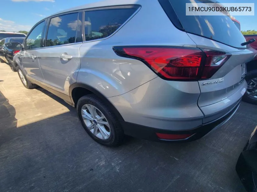 2019 Ford Escape Se VIN: 1FMCU9GD3KUB65773 Lot: 40560337