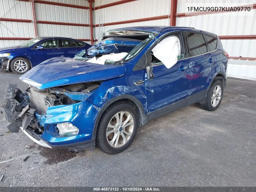 1FMCU9GD7KUA09770 2019 Ford Escape Se