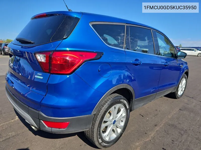 1FMCU0GD5KUC35950 2019 Ford Escape Se