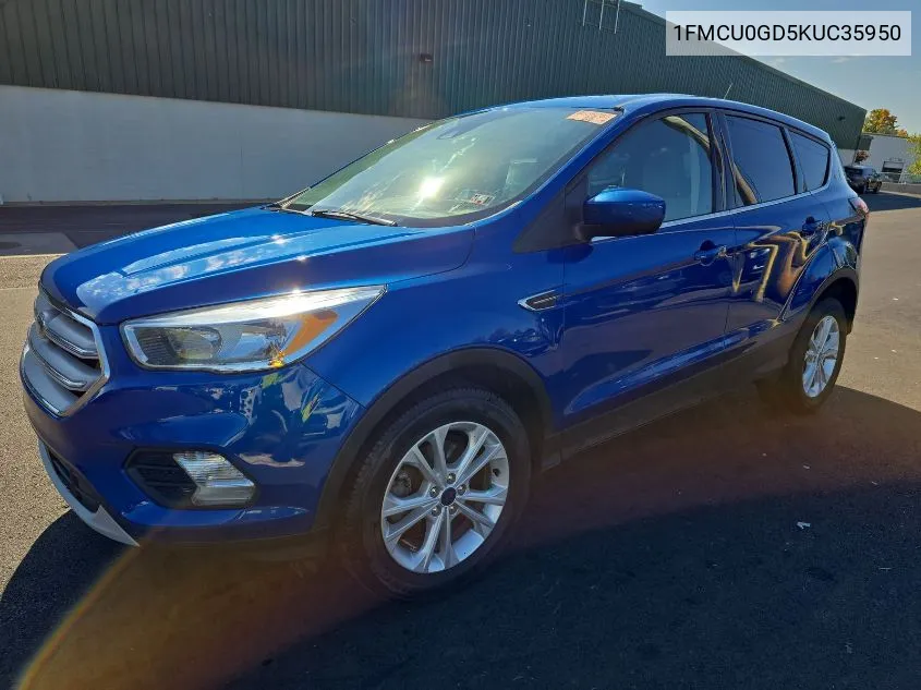 2019 Ford Escape Se VIN: 1FMCU0GD5KUC35950 Lot: 40578188