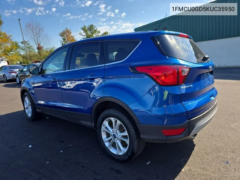 2019 Ford Escape Se VIN: 1FMCU0GD5KUC35950 Lot: 40578188