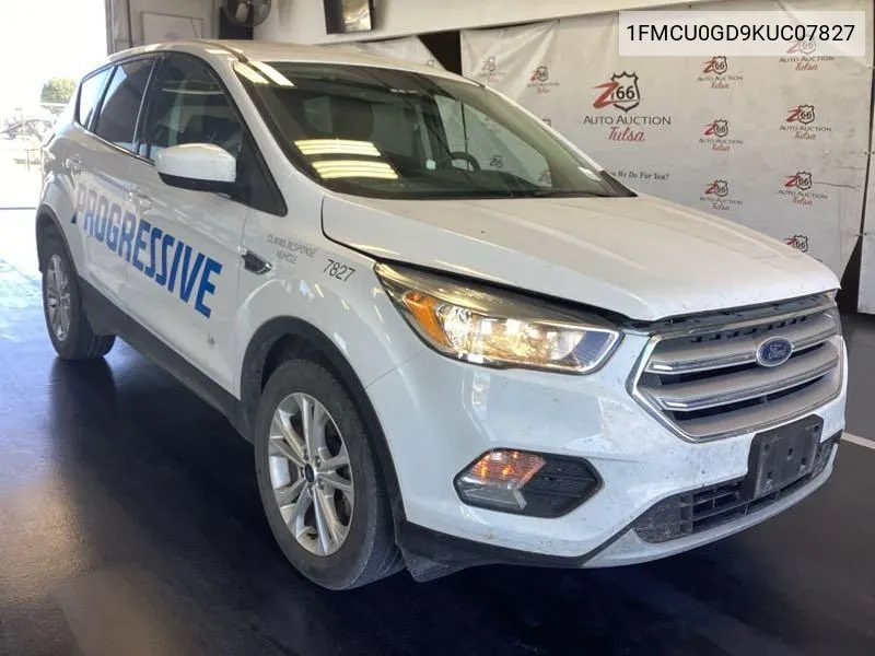 2019 Ford Escape Se VIN: 1FMCU0GD9KUC07827 Lot: 40727775