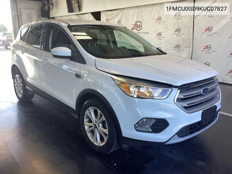 2019 Ford Escape Se VIN: 1FMCU0GD9KUC07827 Lot: 40727775