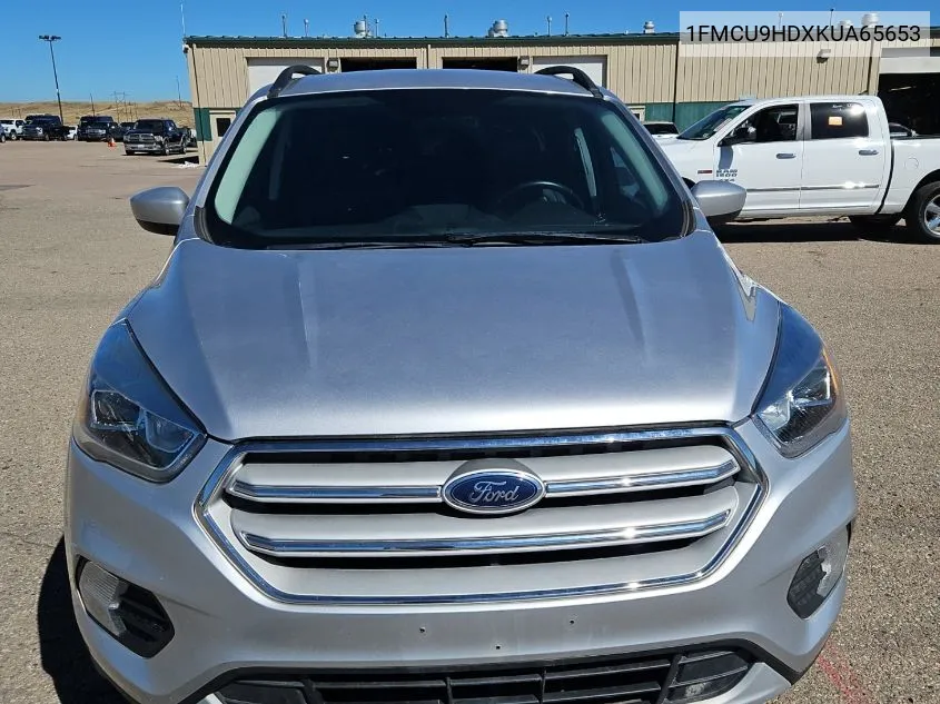 2019 Ford Escape Sel VIN: 1FMCU9HDXKUA65653 Lot: 40757240