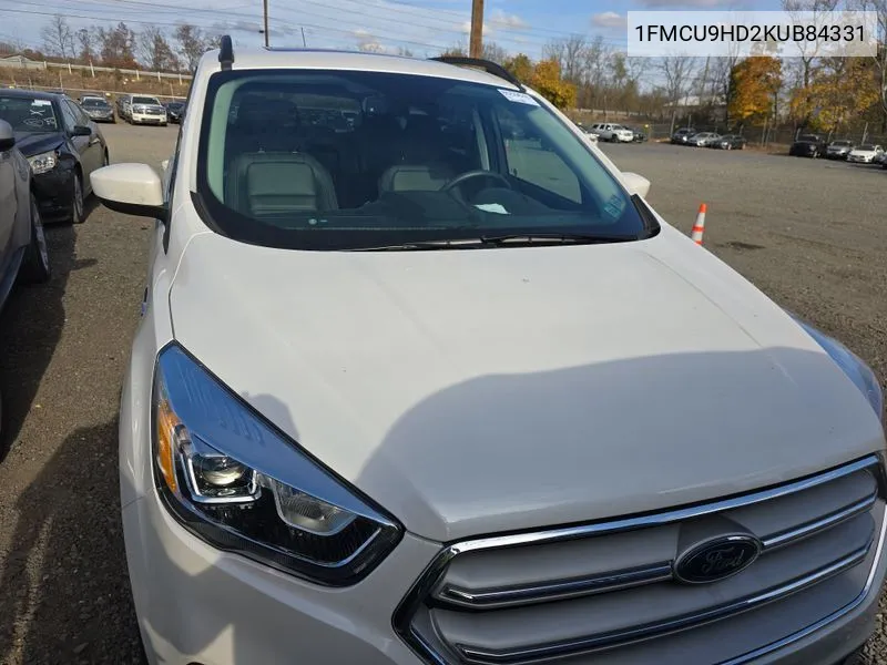 2019 Ford Escape Sel VIN: 1FMCU9HD2KUB84331 Lot: 40896190