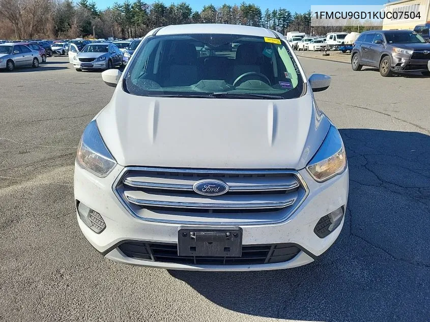 2019 Ford Escape Se VIN: 1FMCU9GD1KUC07504 Lot: 40932312