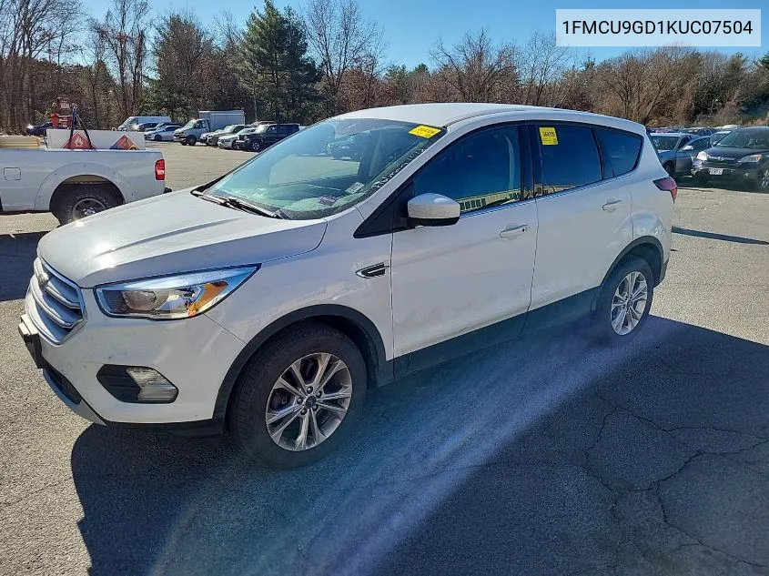 2019 Ford Escape Se VIN: 1FMCU9GD1KUC07504 Lot: 40932312