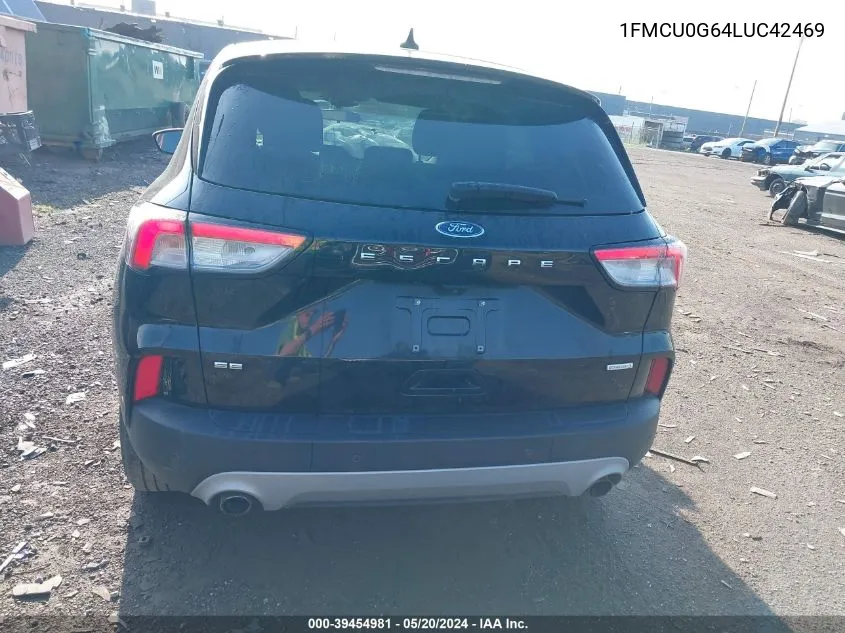 2020 Ford Escape Se VIN: 1FMCU0G64LUC42469 Lot: 39454981