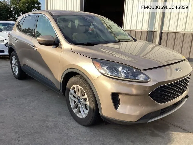 2020 Ford Escape Se VIN: 1FMCU0G69LUC46839 Lot: 40565087