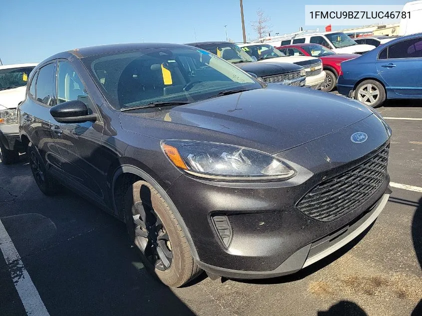 2020 Ford Escape Se Sport VIN: 1FMCU9BZ7LUC46781 Lot: 40591975