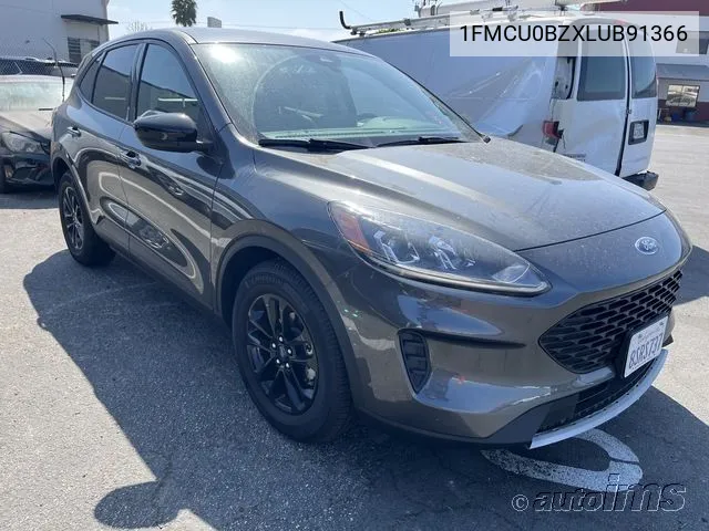 2020 Ford Escape Se Sport VIN: 1FMCU0BZXLUB91366 Lot: 40596061