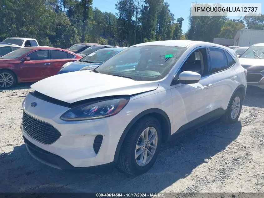 2020 Ford Escape Se VIN: 1FMCU0G64LUA12737 Lot: 40614584