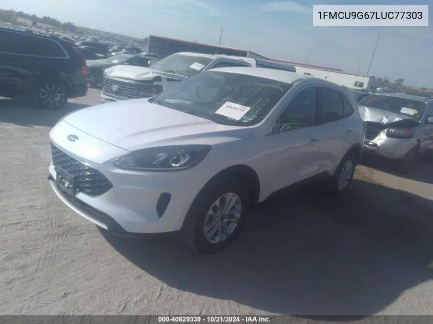 2020 Ford Escape Se VIN: 1FMCU9G67LUC77303 Lot: 40629339