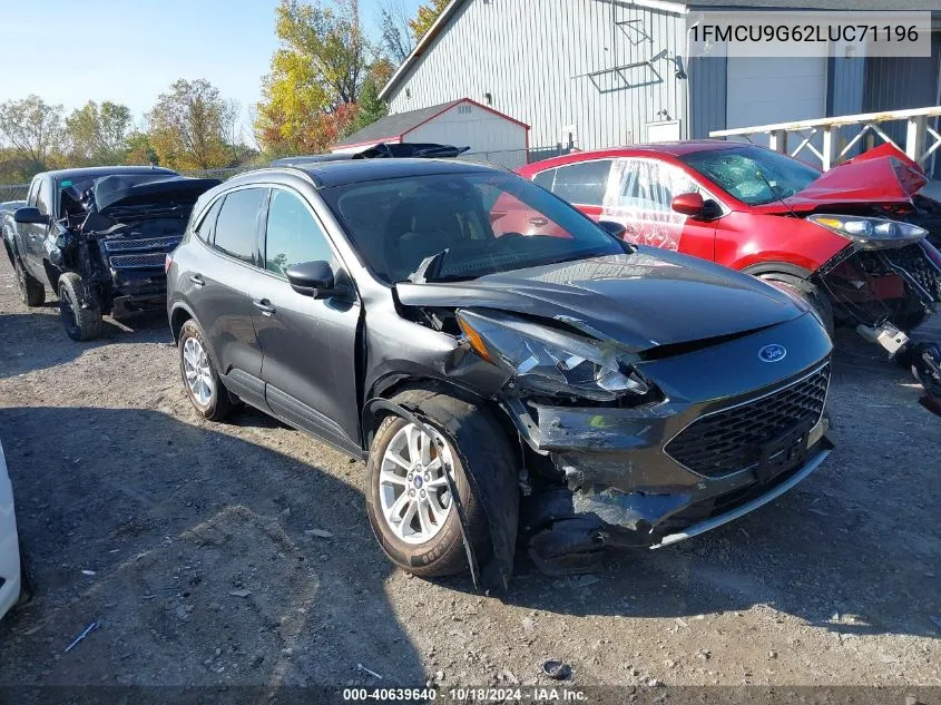 2020 Ford Escape Se VIN: 1FMCU9G62LUC71196 Lot: 40639640