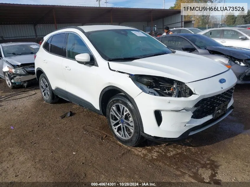 2020 Ford Escape Sel VIN: 1FMCU9H66LUA73526 Lot: 40674301