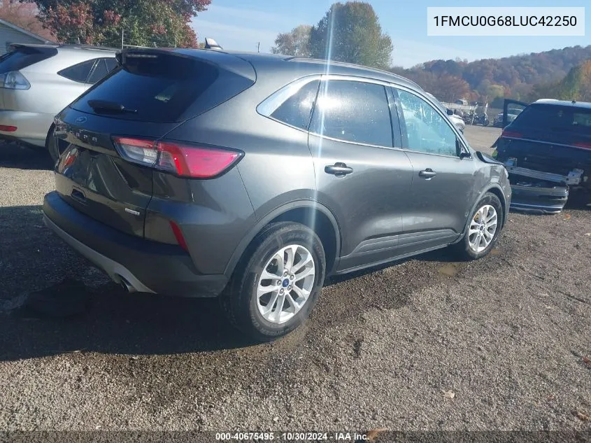 2020 Ford Escape Se VIN: 1FMCU0G68LUC42250 Lot: 40675495