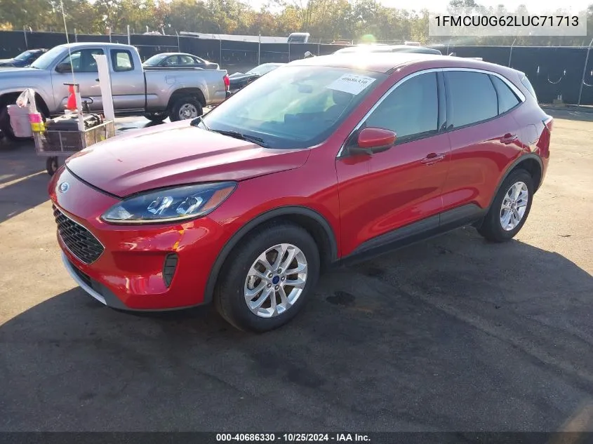 2020 Ford Escape Se VIN: 1FMCU0G62LUC71713 Lot: 40686330