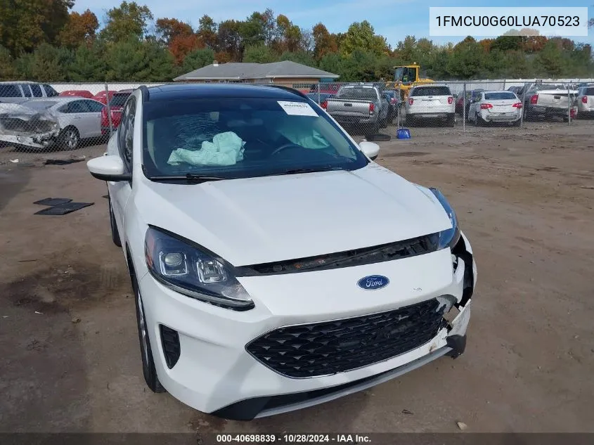 2020 Ford Escape Se VIN: 1FMCU0G60LUA70523 Lot: 40698839