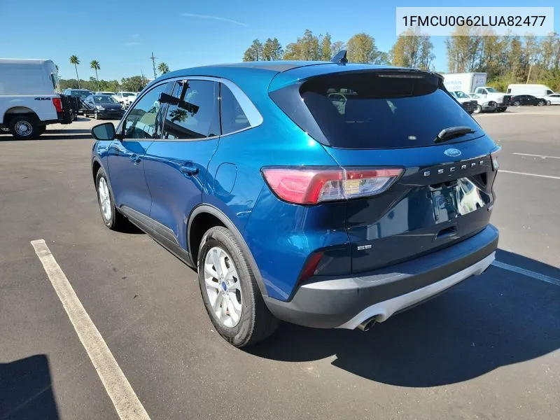 2020 Ford Escape Se VIN: 1FMCU0G62LUA82477 Lot: 40714361