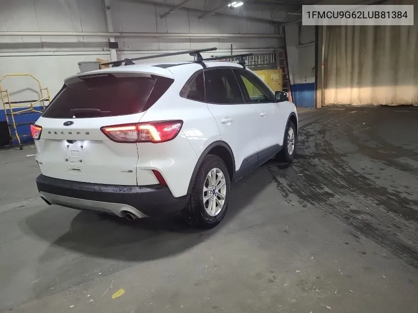 2020 Ford Escape Se VIN: 1FMCU9G62LUB81384 Lot: 40715269