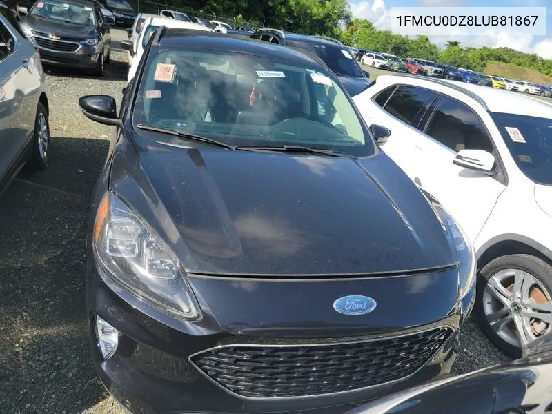 2020 Ford Escape Titanium Hybrid VIN: 1FMCU0DZ8LUB81867 Lot: 40719603