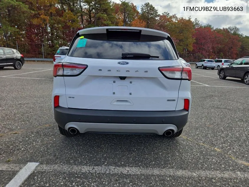 2020 Ford Escape Se Sport Hybrid VIN: 1FMCU9BZ9LUB93663 Lot: 40722248