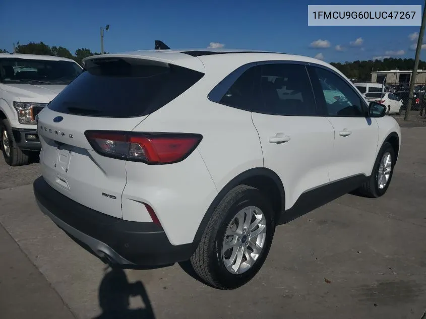 2020 Ford Escape Se VIN: 1FMCU9G60LUC47267 Lot: 40722281