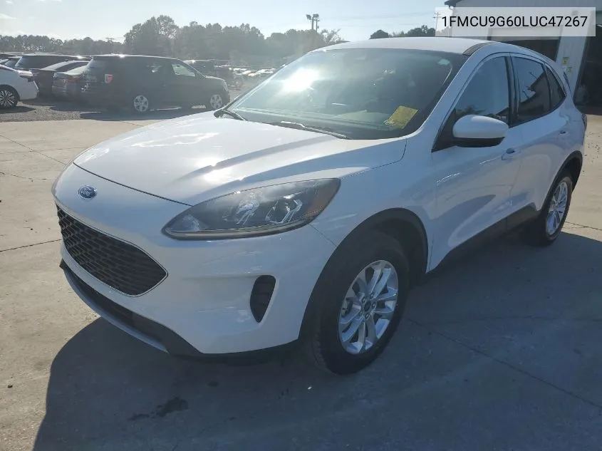 2020 Ford Escape Se VIN: 1FMCU9G60LUC47267 Lot: 40722281