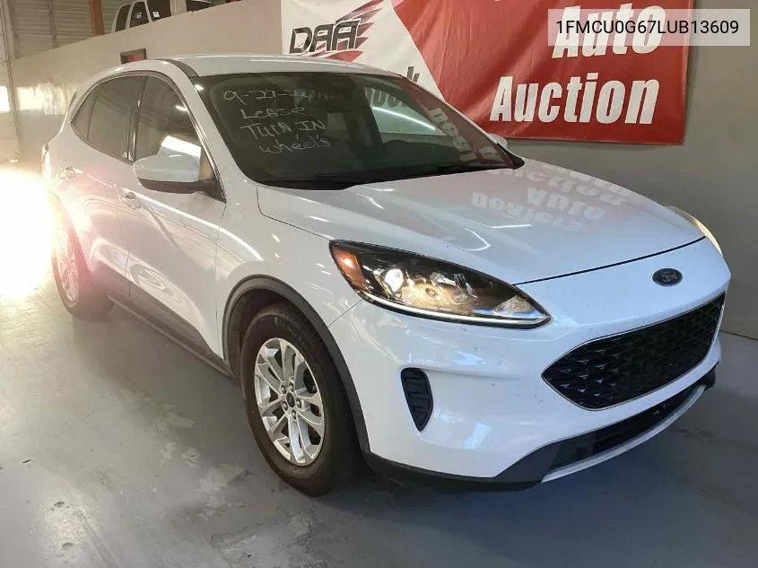 2020 Ford Escape Se VIN: 1FMCU0G67LUB13609 Lot: 40731373