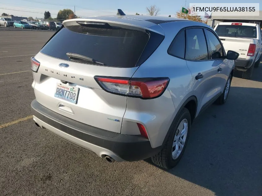 2020 Ford Escape S VIN: 1FMCU9F65LUA38155 Lot: 40731502