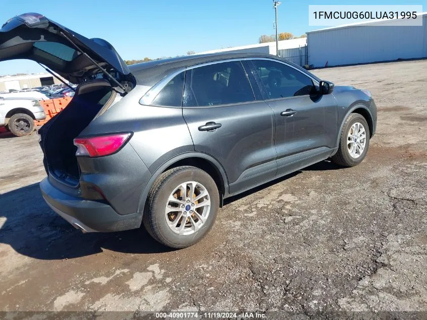 2020 Ford Escape Se VIN: 1FMCU0G60LUA31995 Lot: 40901774