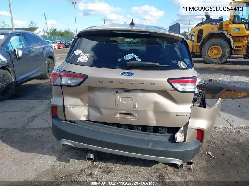 2020 Ford Escape Se VIN: 1FMCU9G69LUC54413 Lot: 40917882