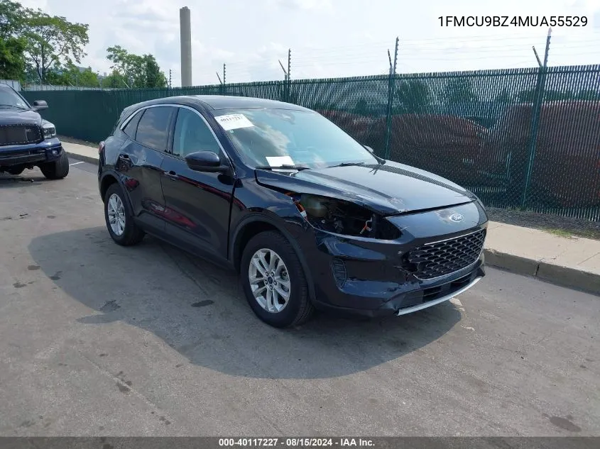 2021 Ford Escape Se Hybrid VIN: 1FMCU9BZ4MUA55529 Lot: 40117227