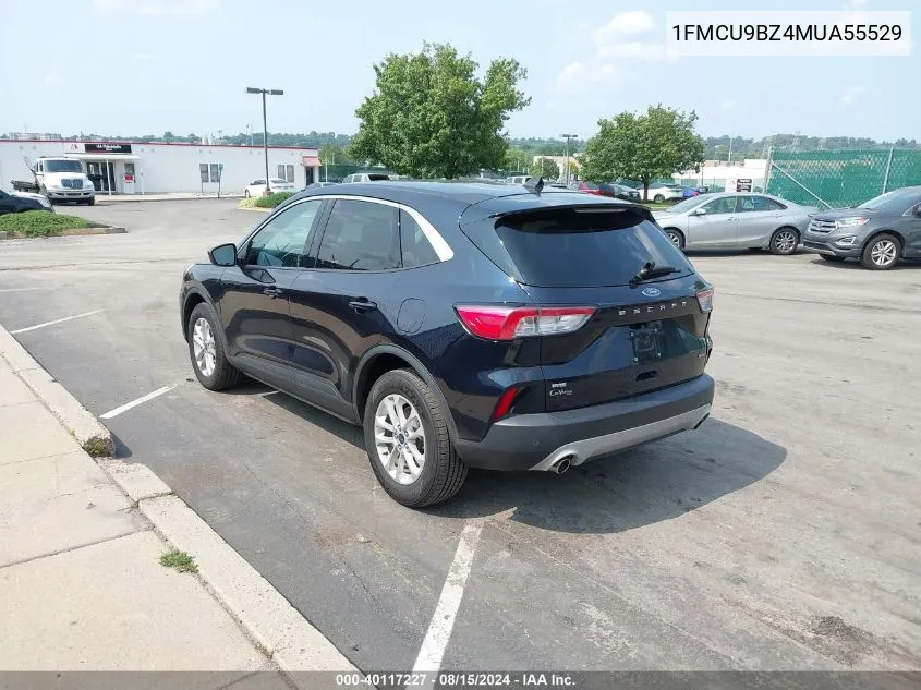 2021 Ford Escape Se Hybrid VIN: 1FMCU9BZ4MUA55529 Lot: 40117227