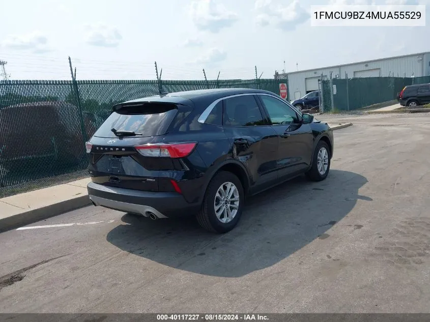 2021 Ford Escape Se Hybrid VIN: 1FMCU9BZ4MUA55529 Lot: 40117227