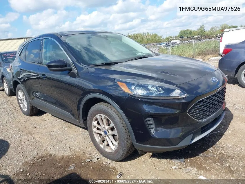 2021 Ford Escape Se VIN: 1FMCU9G65MUA97626 Lot: 40283491