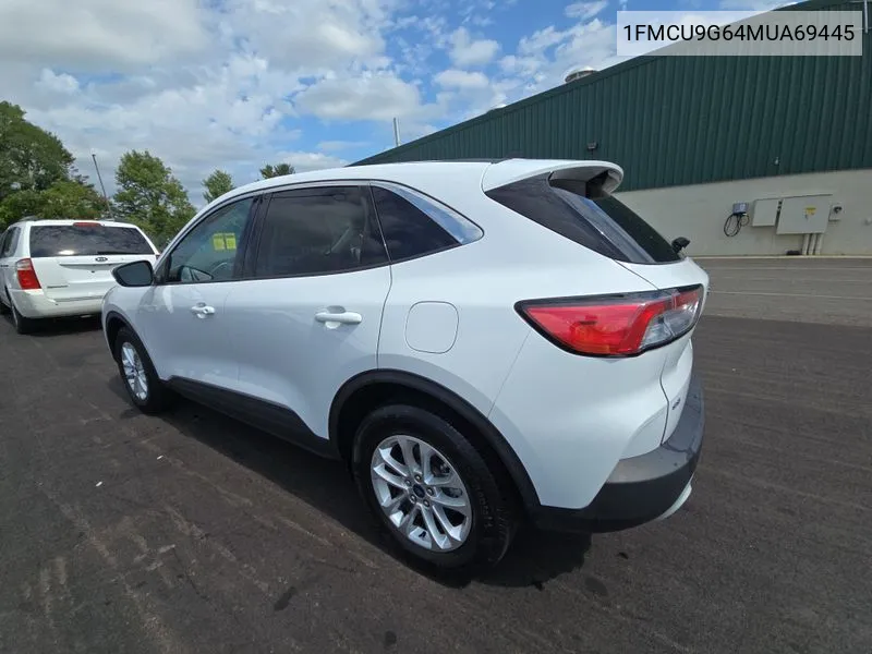 2021 Ford Escape Se VIN: 1FMCU9G64MUA69445 Lot: 40578252