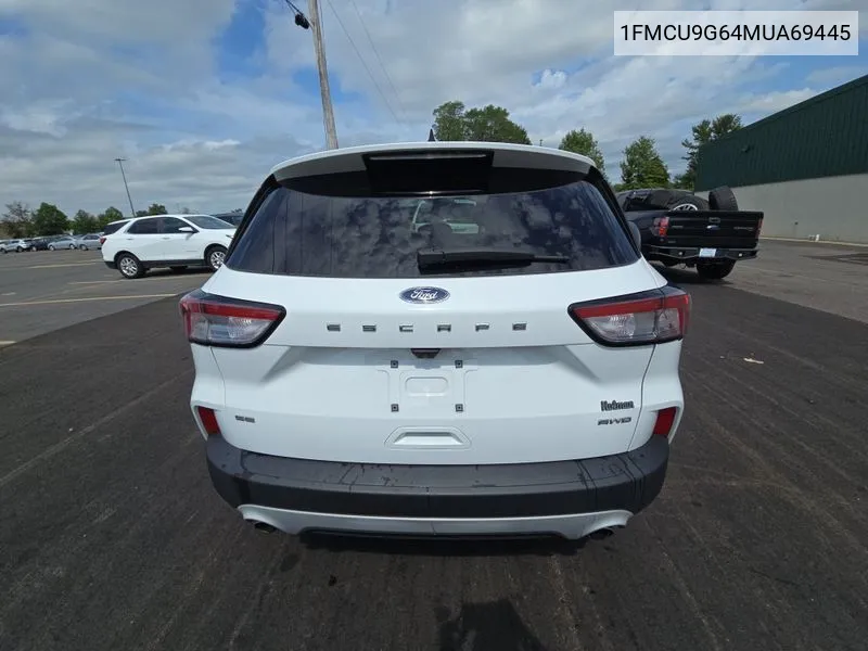 2021 Ford Escape Se VIN: 1FMCU9G64MUA69445 Lot: 40578252