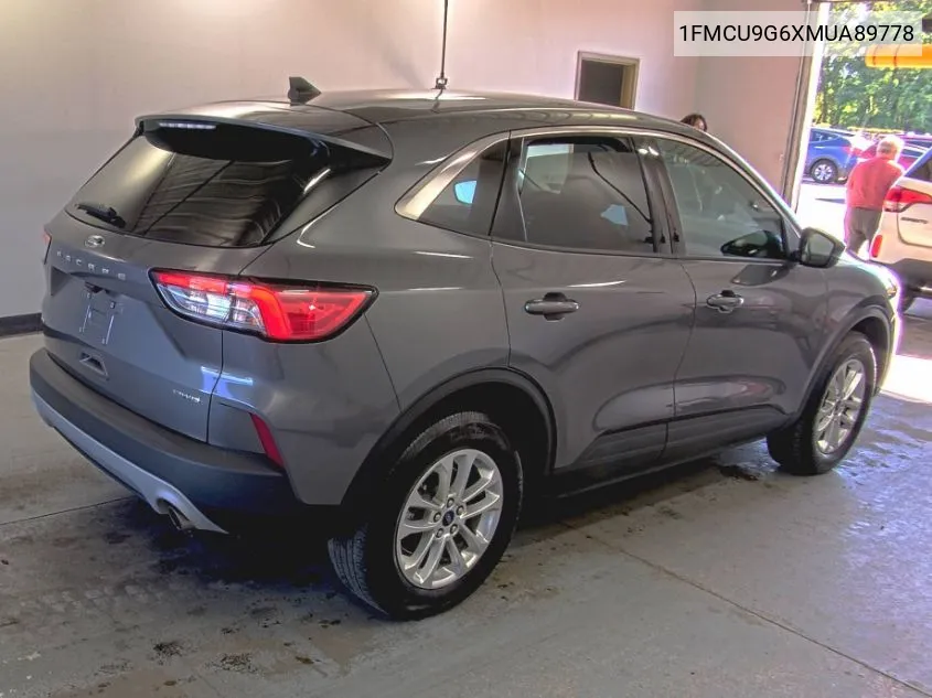 2021 Ford Escape Se VIN: 1FMCU9G6XMUA89778 Lot: 40586867