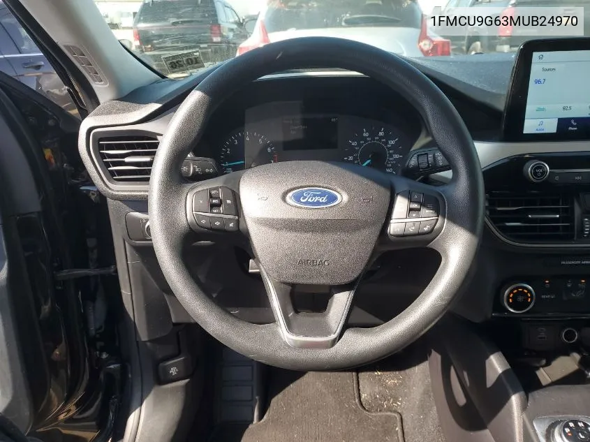 2021 Ford Escape Se VIN: 1FMCU9G63MUB24970 Lot: 40648181