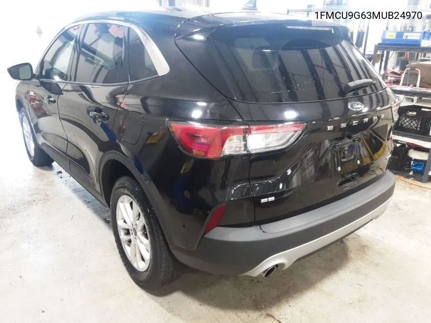 2021 Ford Escape Se VIN: 1FMCU9G63MUB24970 Lot: 40648181