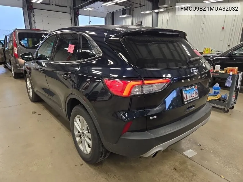 2021 Ford Escape Se Hybrid VIN: 1FMCU9BZ1MUA32032 Lot: 40670142