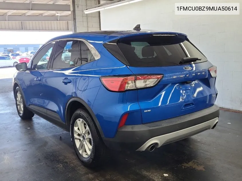 2021 Ford Escape Se Hybrid VIN: 1FMCU0BZ9MUA50614 Lot: 40673514