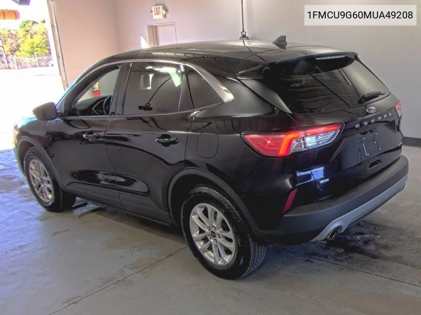 2021 Ford Escape Se VIN: 1FMCU9G60MUA49208 Lot: 40690365